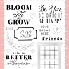 Carta Bella Bloom & Grow Clear Stamps (CBGA130043) (OUTLET) Carta Bella Bloom & Grow Clear Stamps (CBGA130043) (OUTLET)