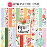 Carta Bella Fruit Stand 6x6 Inch Paper Pad (CBFST379023) (OUTLET) Carta Bella Fruit Stand 6x6 Inch Paper Pad (CBFST379023) (OUTLET)