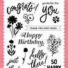 Carta Bella Grateful For You Designer Stamps (CBFRN316040) (OUTLET) Carta Bella Grateful For You Designer Stamps (CBFRN316040) (OUTLET)