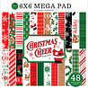 Carta Bella Christmas Cheer Cardmakers 6x6 Inch Mega Pad (CBCHR141031) (OUTLET) Carta Bella Christmas Cheer Cardmakers 6x6 Inch Mega Pad (CBCHR141031) (OUTLET)