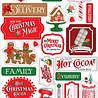 Carta Bella Christmas Cheer 6x13 Inch Chipboard Phrases (CBCHR141022) (OUTLET) Carta Bella Christmas Cheer 6x13 Inch Chipboard Phrases (CBCHR141022) (OUTLET)