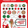 Carta Bella Christmas Cheer Adhesive Brads (CBCHR141020) (OUTLET) Carta Bella Christmas Cheer Adhesive Brads (CBCHR141020) (OUTLET)