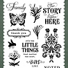 Carta Bella Our Story Begins Here Clear Stamps (CBBL366044) (OUTLET) Carta Bella Our Story Begins Here Clear Stamps (CBBL366044) (OUTLET)