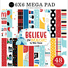 Carta Bella Believe In Magic 6x6 Inch Cardmakers Mega Pad (CBBIM148031) (OUTLET) Carta Bella Believe In Magic 6x6 Inch Cardmakers Mega Pad (CBBIM148031) (OUTLET)