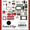 Carta Bella A Wonderful Christmas Frames & Tags (CBAWC328025) (OUTLET) Carta Bella A Wonderful Christmas Frames & Tags (CBAWC328025) (OUTLET)