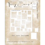 Tracy Evans Frames 4x4 Inch Snippet Stencil (SS024)