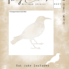 Tracy Evans PRE-ORDER Bird 4x4 Inch Snippet Stencil (SS029) Tracy Evans PRE-ORDER Bird 4x4 Inch Snippet Stencil (SS029)