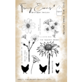 Tracy Evans Nature Feeds The Soul A5 Clear Stamp (TE048)