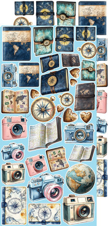 Craft O'Clock Summer Adventures Extras Set Chill & Relax (CC-C77-SAS-11) Craft O'Clock Summer Adventures Extras Set Chill & Relax (CC-C77-SAS-11)