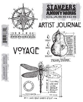Stampers Anonymous Cling Stamps Classics #1 (CBSCF001) Stampers Anonymous Cling Stamps Classics #1 (CBSCF001)