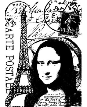 Stampers Anonymous Cling Components Stamps Paris (COM015) Stampers Anonymous Cling Components Stamps Paris (COM015)