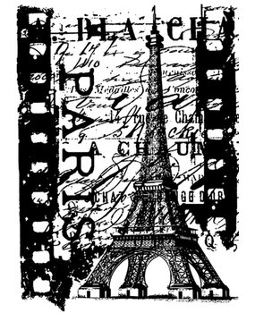 Stampers Anonymous Cling Components Stamps Paris Film (COM035) Stampers Anonymous Cling Components Stamps Paris Film (COM035)