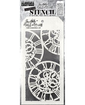Stampers Anonymous Tim Holtz Clockwork Layering Stencil (THS013) Stampers Anonymous Tim Holtz Clockwork Layering Stencil (THS013)