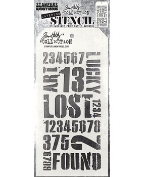 Stampers Anonymous Tim Holtz Industrial Layering Stencil (THS051) Stampers Anonymous Tim Holtz Industrial Layering Stencil (THS051)