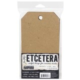 Stampers Anonymous Tim Holtz Etcetera Chipboard Mini Tag (THETC004)