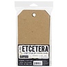 Stampers Anonymous Tim Holtz Etcetera Chipboard Mini Tag (THETC004) Stampers Anonymous Tim Holtz Etcetera Chipboard Mini Tag (THETC004)