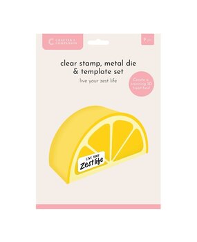 Crafter's Companion Fruit Treat Boxes Live your Zest Life Stamp Die & Template (CC-STD-TEMP-LYZL) Crafter's Companion Fruit Treat Boxes Live your Zest Life Stamp Die & Template (CC-STD-TEMP-LYZL)