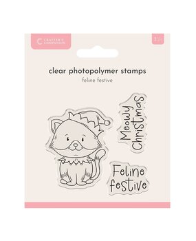 Crafter's Companion Feline Festive Clear Stamps (CC-STP-FEFE) Crafter's Companion Feline Festive Clear Stamps (CC-STP-FEFE)
