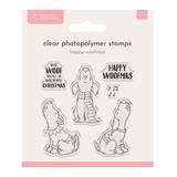 Crafter's Companion Happy Woofmas Clear Stamps (CC-STP-HAWO)