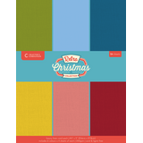 Crafter's Companion Retro Christmas A4 Luxury Linen Cardstock (CC-RC-LINEN-A4)
