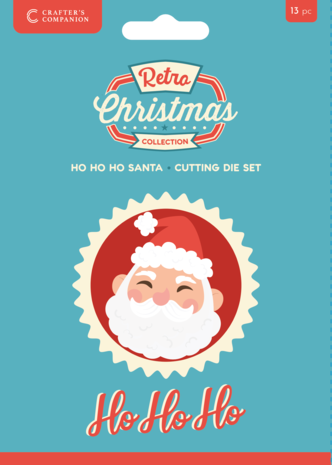 Crafter's Companion Retro Christmas Dies Ho Ho Ho Santa (CC-RC-MD-HOSA) Crafter's Companion Retro Christmas Dies Ho Ho Ho Santa (CC-RC-MD-HOSA)