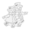 Crafter's Companion PRE-ORDER Retro Christmas Stamp & Die Snowpeople (CC-RC-STD-SPE) Crafter's Companion PRE-ORDER Retro Christmas Stamp & Die Snowpeople (CC-RC-STD-SPE)