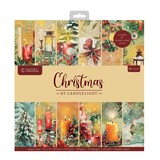 Crafter's Companion Christmas by Candlelight 12x12 Inch Paper Pad (CBC-PAD12)