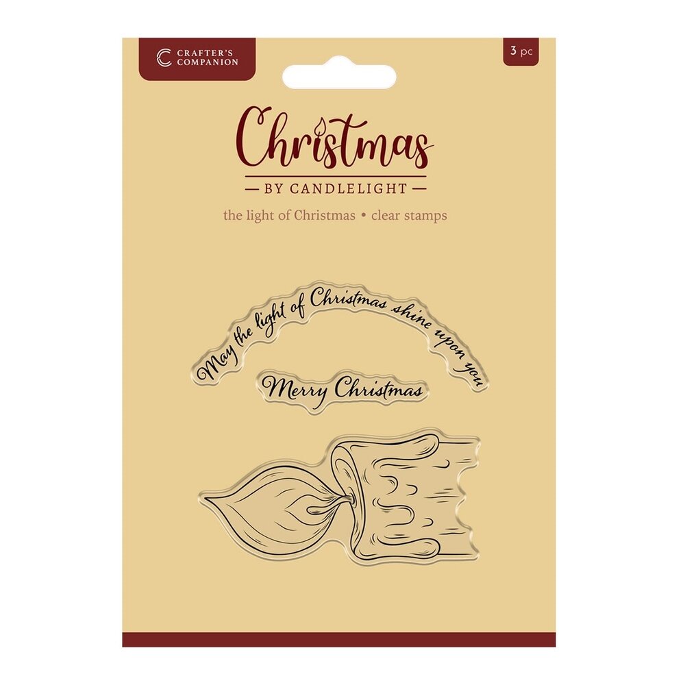 Crafter's Companion Christmas by Candlelight Clear Stamps The Light of Christmas (CBC-CA-ST-TLOC) Crafter's Companion Christmas by Candlelight Clear Stamps The Light of Christmas (CBC-CA-ST-TLOC)