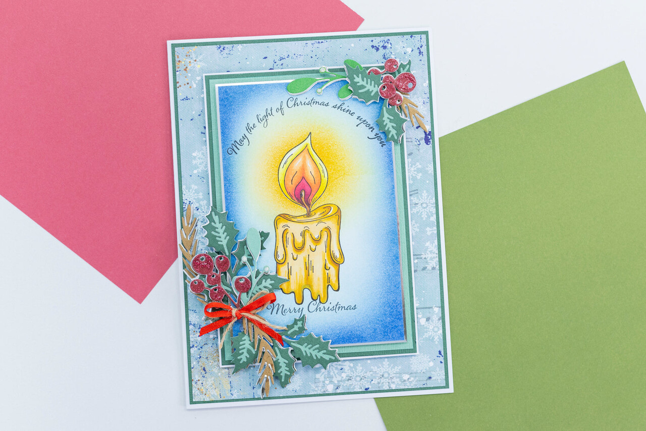 Crafter's Companion Christmas by Candlelight Clear Stamps The Light of Christmas (CBC-CA-ST-TLOC) Crafter's Companion Christmas by Candlelight Clear Stamps The Light of Christmas (CBC-CA-ST-TLOC)