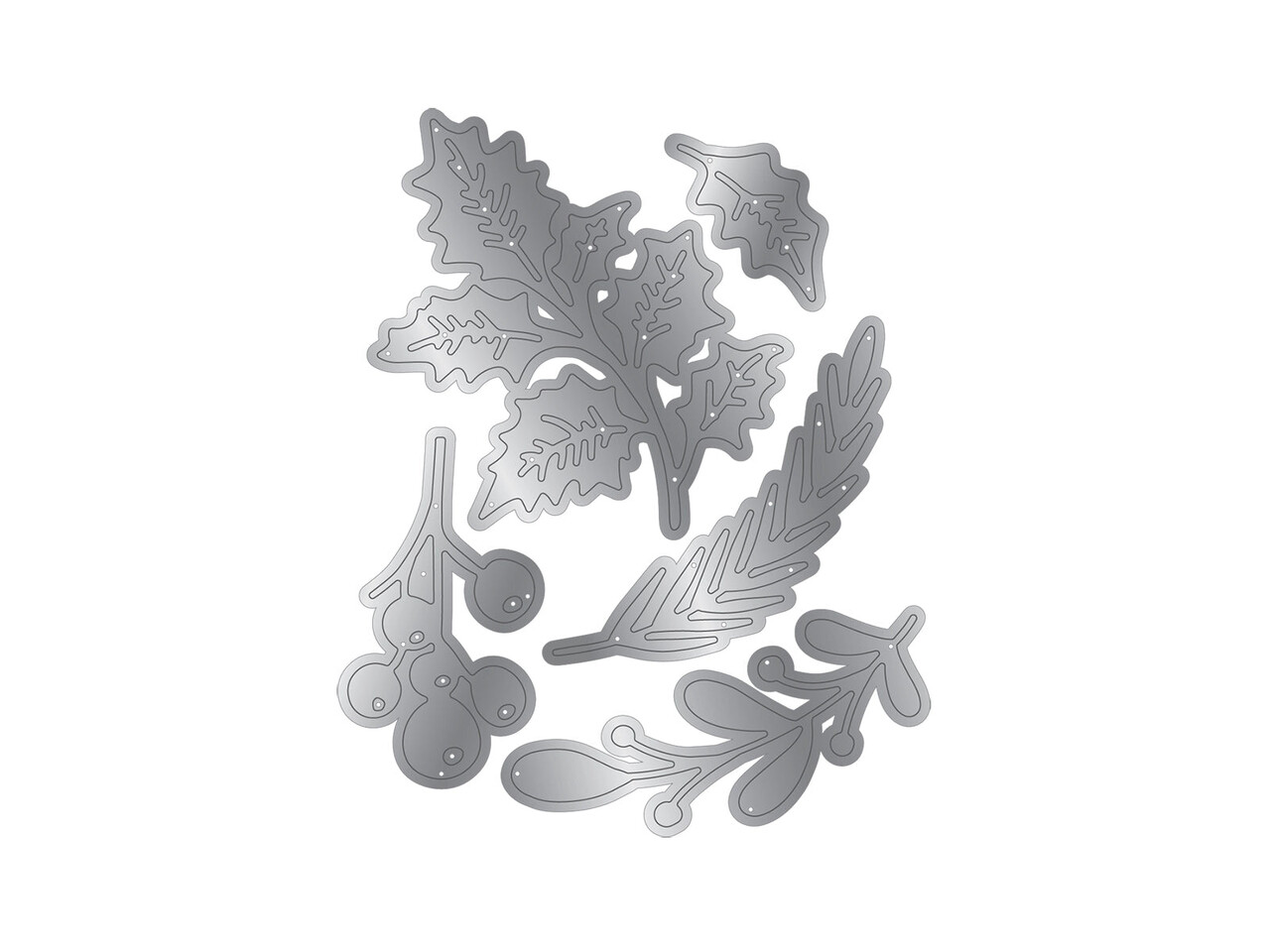 Crafter's Companion Christmas by Candlelight Dies Seasonal Foliage (CBC-MD-SEFO) Crafter's Companion Christmas by Candlelight Dies Seasonal Foliage (CBC-MD-SEFO)