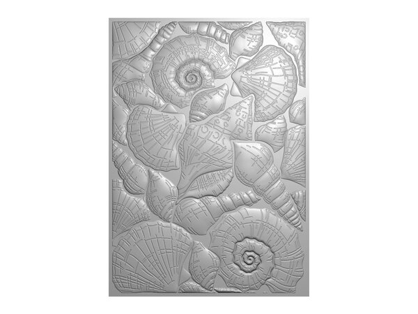 Crafter's Companion Coastal 3D Embossing Folder Seashells (CC-CO-3D-EF5-SESH) Crafter's Companion Coastal 3D Embossing Folder Seashells (CC-CO-3D-EF5-SESH)