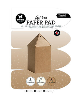 Studio Light Essentials Gift Box Paper Pad (SL-ES-GBPP355) Studio Light Essentials Gift Box Paper Pad (SL-ES-GBPP355)