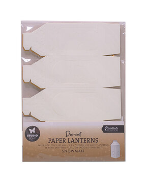 Studio Light Essentials Snowman Paper Lanterns (SL-ES-PS54) Studio Light Essentials Snowman Paper Lanterns (SL-ES-PS54)