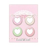 LemonCraft Happiness Buttons/Badge (4pcs) (LEM-HAPPI-05) (OUTLET) LemonCraft Happiness Buttons/Badge (4pcs) (LEM-HAPPI-05) (OUTLET)
