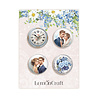 LemonCraft Hope Buttons/Badge (4pcs) (LEM-HOPE-04) (OUTLET) LemonCraft Hope Buttons/Badge (4pcs) (LEM-HOPE-04) (OUTLET)