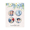 LemonCraft Sea Story Buttons/Badge (4pcs) (LEM-SEASTO-04) (OUTLET) LemonCraft Sea Story Buttons/Badge (4pcs) (LEM-SEASTO-04) (OUTLET)