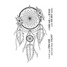 Crafty Individuals Dreamcatcher Unmounted Rubber Stamps (CI-636) (OUTLET) Crafty Individuals Dreamcatcher Unmounted Rubber Stamps (CI-636) (OUTLET)
