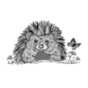 Crafty Individuals Happy Hedgehog Unmounted Rubber Stamps (CI-645) (OUTLET) Crafty Individuals Happy Hedgehog Unmounted Rubber Stamps (CI-645) (OUTLET)