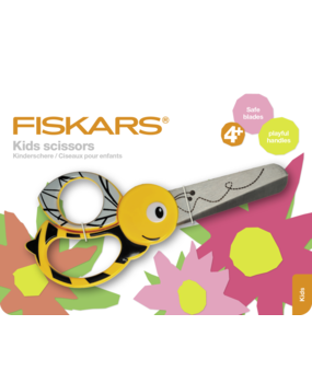 Fiskars Kids Scissors Bee 13cm (1003747)