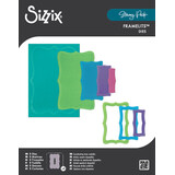 Sizzix Stacey Park Framelits Die Set Reversed Doris Dotted Top Note (666847)