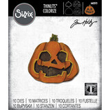 Sizzix Thinlits Die Set Layered Jack-o-Lantern (662373)