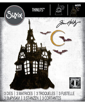 Sizzix Thinlits Die Set Haunted House (662378)