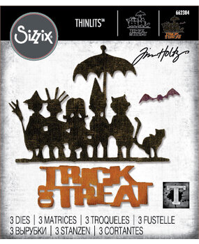 Sizzix Thinlits Die Set Trick-or-Treat (662384)