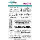 Carlijn Design Stempels Kerstwensen 4 (CDST-0150)
