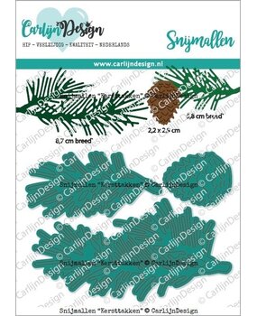 Carlijn Design Snijmallen Kersttakken (CDSN-0181)