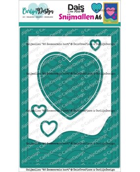 Carlijn Design Snijmallen Zeemeermin Hart (CDSN-0311)