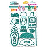 Carlijn Design Snijmallen Flip Flop Friends (CDSN-0313)