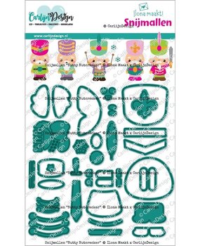Carlijn Design Snijmallen Nutty Nutcracker (CDSN-0317)