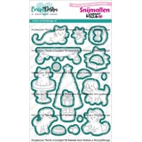 Carlijn Design Snijmallen Kerst Vriendjes (CDSN-0318)