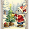 Creatief Art PRE-ORDER Snowy Bunnies Card Kit Bunny Wonderland 01 (RE2530-0186) Creatief Art PRE-ORDER Snowy Bunnies Card Kit Bunny Wonderland 01 (RE2530-0186)